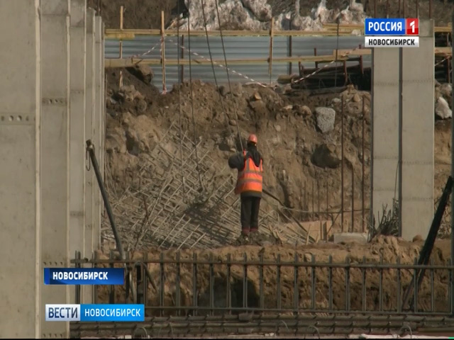 Застройщик скрыл факт обрушения перекрытий на стройке гипермаркета в Новосибирске