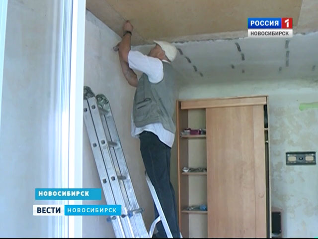 В Новосибирске устраняют последствия ЧП в доме на улице Дениса Давыдова