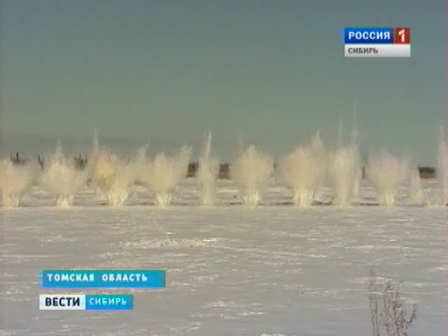 На реке Томь в Томской области спасатели начали взрывные работы