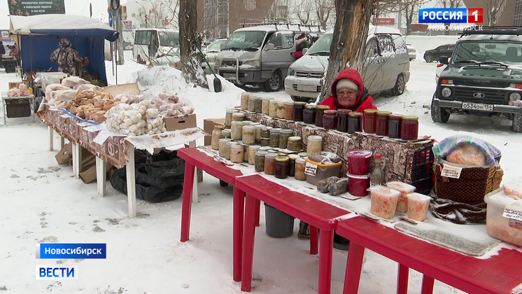 В Новосибирске снова заработали предновогодние социальные ярмарки