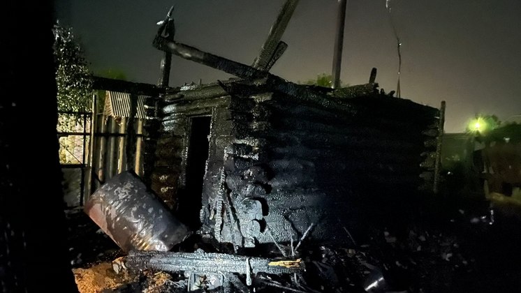 В Коченевском районе Новосибирской области в пожаре сгорел 34-летний мужчина