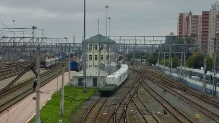 Первый новый поезд метро «Ермак» прибыл в Новосибирск
