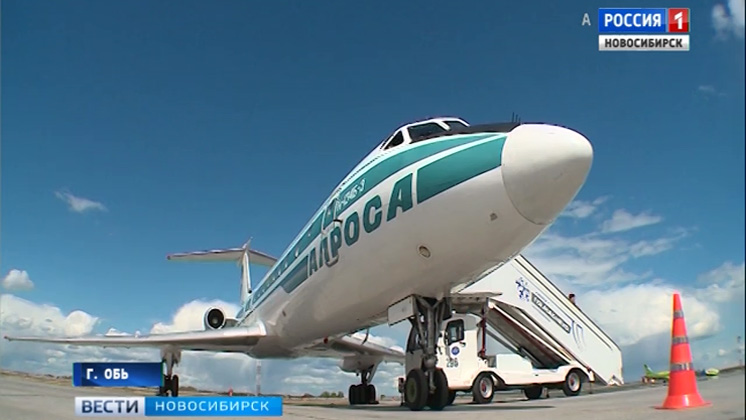 Последний в стране гражданский ТУ-134 совершил финальный рейс на музейный пьедестал в Новосибирске