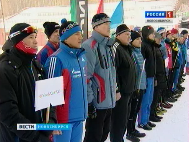 В Новосибирске прошел чемпионат Вооруженных сил России по лыжным гонкам