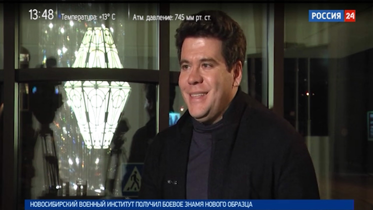 Пианист-виртуоз Денис Мацуев дал эксклюзивное интервью новосибирским «Вестям»