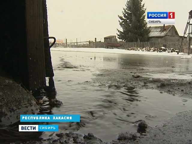 В Хакасии из-за выхода рек из берегов объявлен режим ЧС