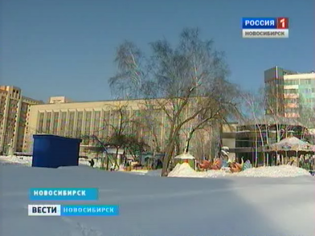 В Новосибирске продолжаются споры вокруг строительства на территории сквера у ГПНТБ