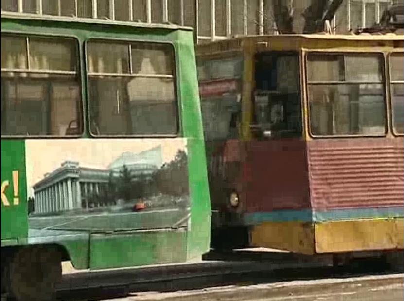 В Кировском районе столкнулись 2 трамвая
