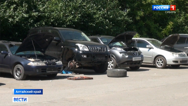Канал легализации угнанных автомобилей перекрыли алтайские полицейские