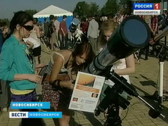 Новосибирск стал центром наблюдения за прохождением Венеры через диск Солнца