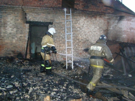 Семья с двумя детьми погибла в пожаре в Новосибирской области 