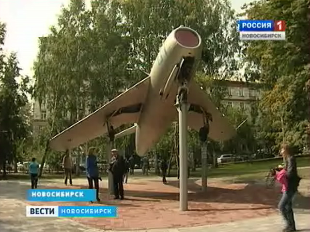В Новосибирске открыли обновленный сквер авиаторов