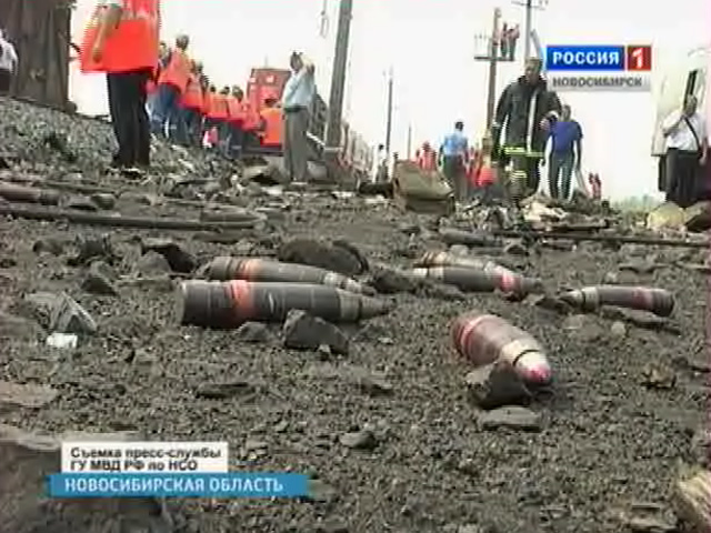Взрывы на железной дороге: боеприпасы не довезли до места назначения