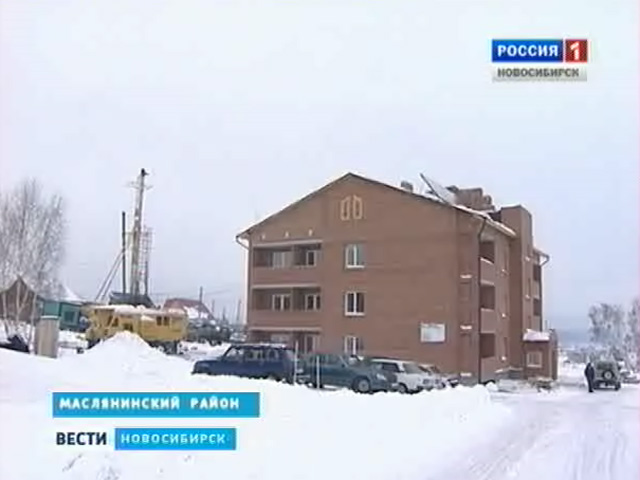 В Маслянинском районе возводят первый в Сибири энергоэффективный дом