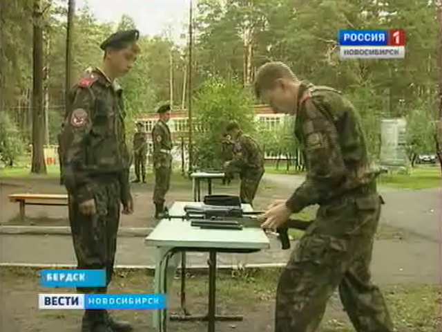 У сибирских кадетов сегодня военно-полевые сборы