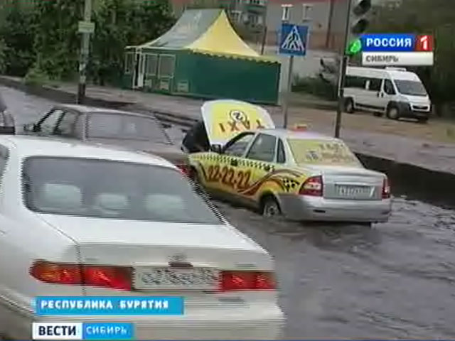 В столице Бурятии ливневые коллекторы не прошли испытания большой водой
