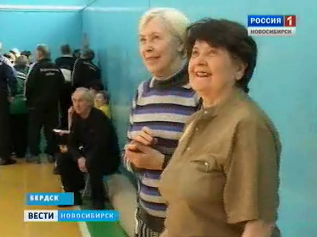 В Бердске стартовала областная спартакиада среди пенсионеров