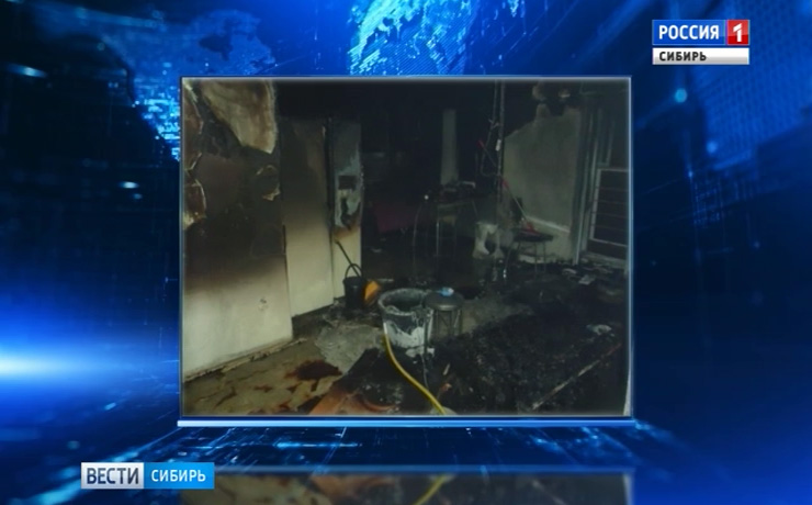 Мужчина поджег свою квартиру и погиб на пожаре в Иркутске