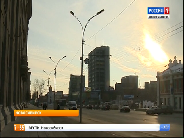 Морозы в Новосибирске продлятся до середины недели