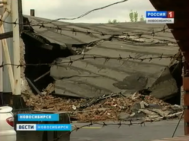 Жители Новосибирска опасаются за разрушающееся здание старой котельной