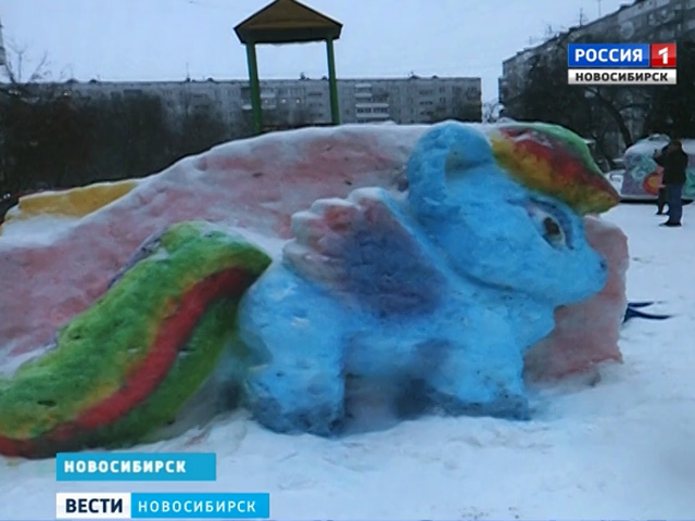 В Новосибирске объявлен конкурс на лучший снежный городок