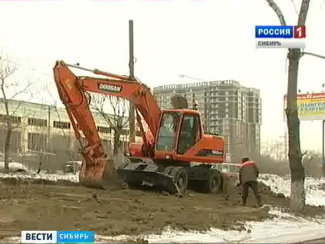В течение полугода коммунальщики Красноярска не могут завершить ремонт теплотрассы