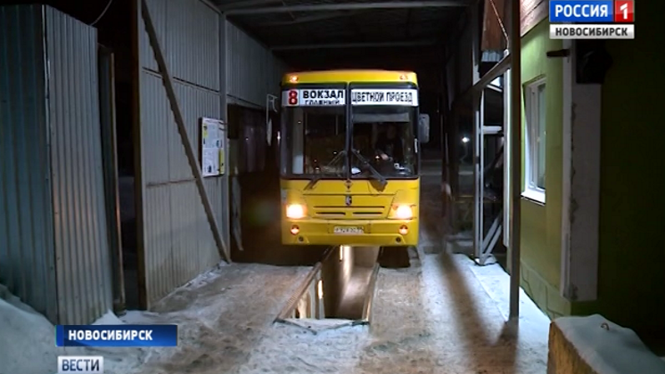 Усилены меры безопасности в автобусах Новосибирска 