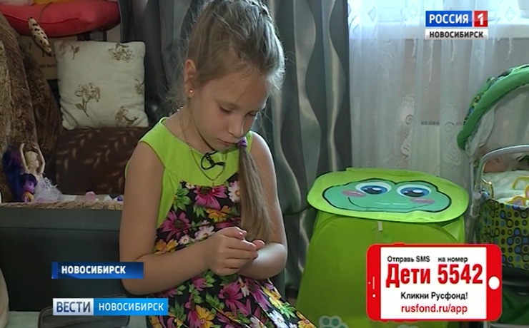 6-летняя новосибирская девочка нуждается в помощи в борьбе с диабетом