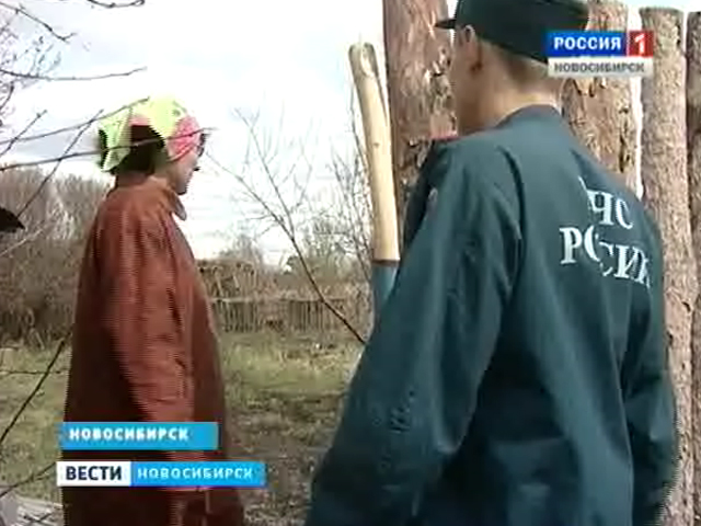 Пожарные и полицейские провели рейд по садовым обществам Калининского района Новосибирска