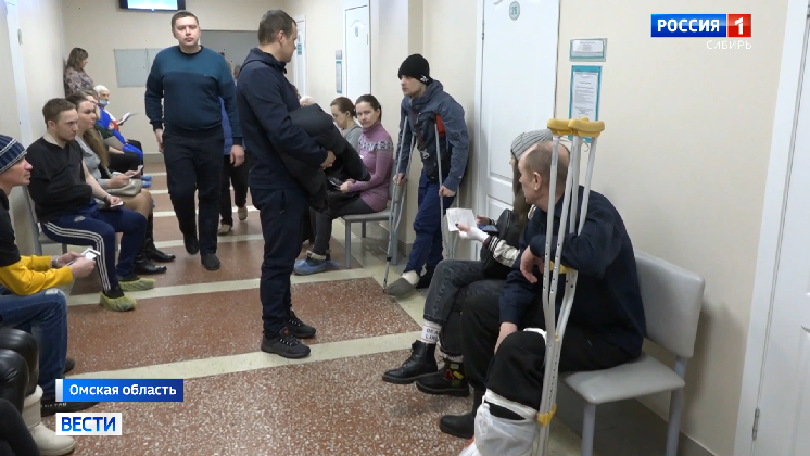 В травмпунктах Омской области число обращений выросло из-за гололеда