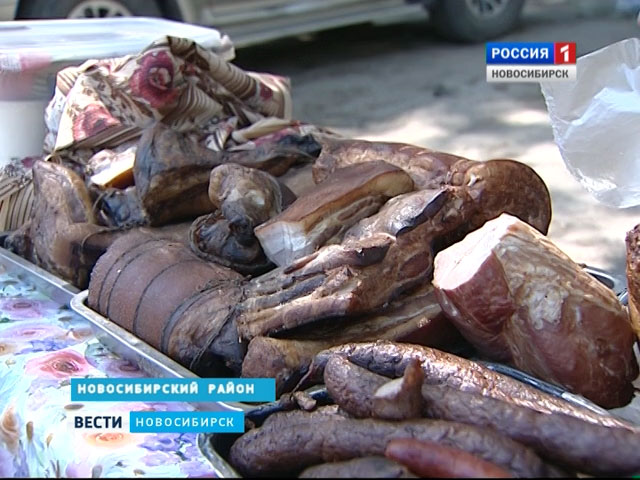 В Новосибирской области проверяют продавцов мяса на трассах
