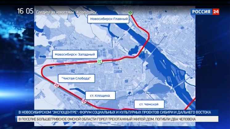 Карта городской электрички новосибирск