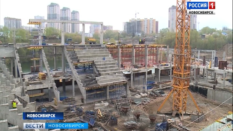 Волейбольный центр мирового уровня в Новосибирске строят с опережением графика