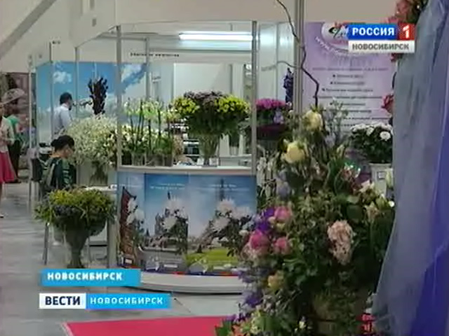 Выставка &quot;Цветы, сады и парки Сибири&quot; открылась в Новосибирске