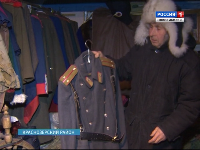 Жители села в Краснозерском районе реконструируют подвиг сибиряков в битве за Москву