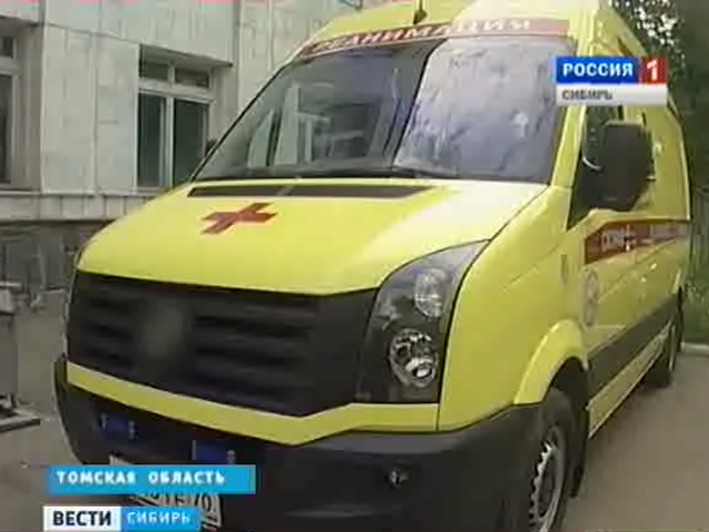 В Томскую область пришли реанимобили для пациентов, пострадавших в ДТП