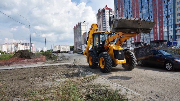 По поручению губернатора в Кировском районе Новосибирска построят новую дорогу
