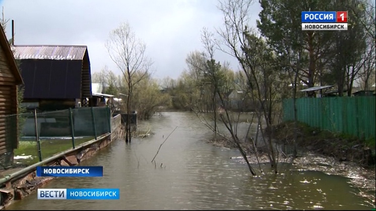 Вторая волна паводка началась в Новосибирской области