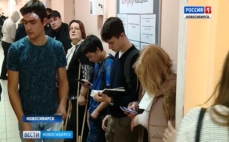 Гололед стал причиной массовых обращений в травмпункты Новосибирска