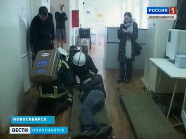 В 34-ой больнице Новосибирска прошли командно-штабные учения