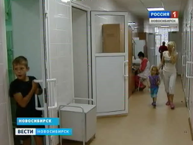 После реконструкции открыли инфекционное отделение 1-й новосибирской детской больницы