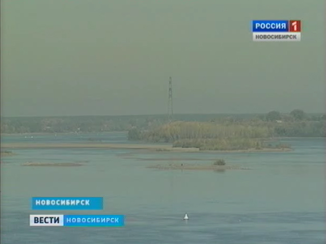 Новые острова появились на Оби в Новосибирске в районе Димитровского моста