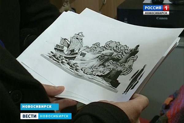 Художники показали, как будет выглядеть ледовый городок на набережной