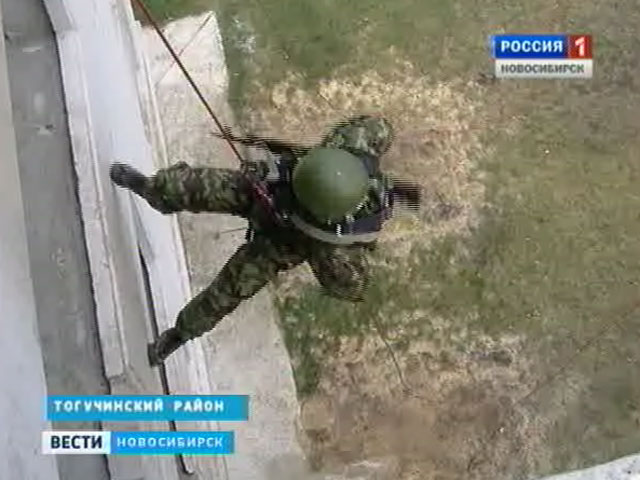 Всероссийские соревнования спецназа прошли в Новосибирской области