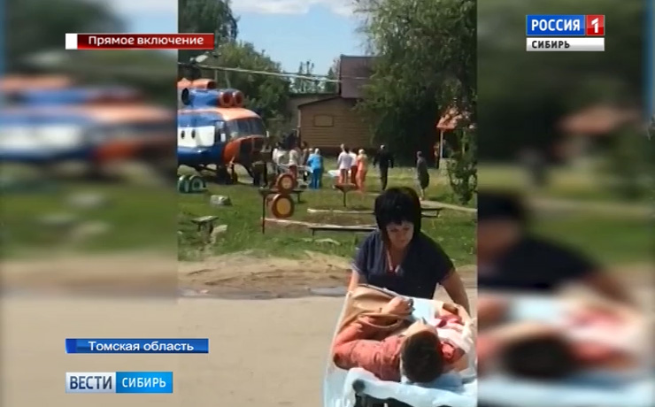 Пятимесячный ребенок погиб в перевернувшемся автобусе на трассе в Томске
