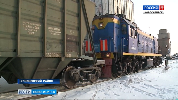 Шесть вагонов с новосибирским зерном отправили сегодня в Литву