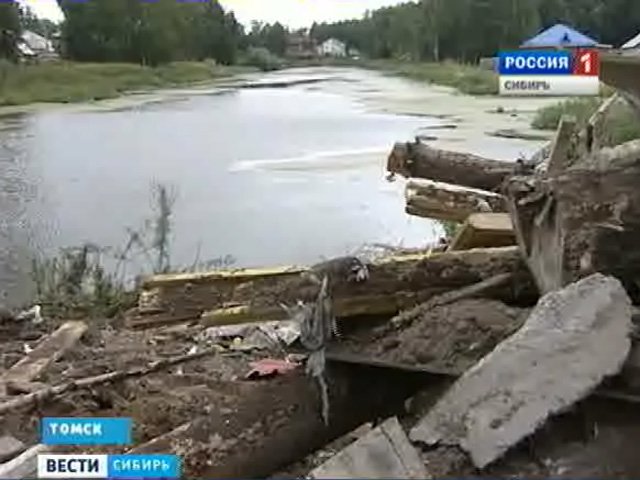В Томске в озеро Мавлюкеевское сбрасывают строительные отходы