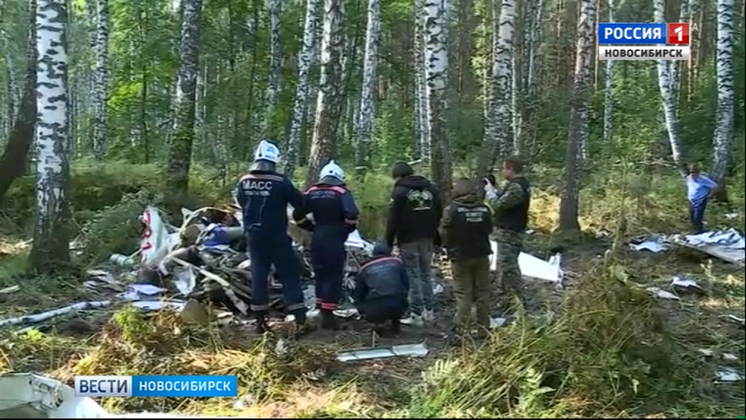 Крушение легкомоторного самолёта в Новосибирске: главное