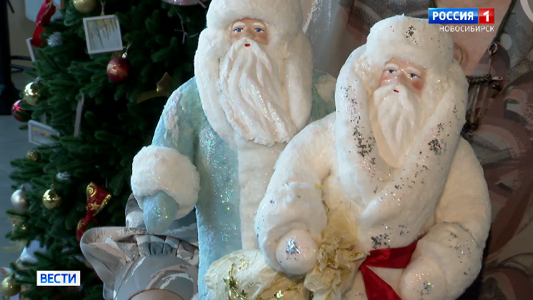 Новосибирцев научили делать своими руками ёлочные ретро-игрушки из ваты