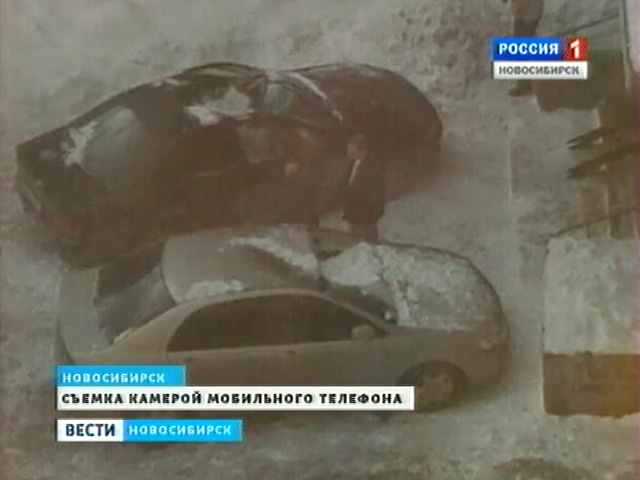 Два человека чуть не погибли под снежной лавиной в Академгородке. С крыши рухнул огромный снежный пласт